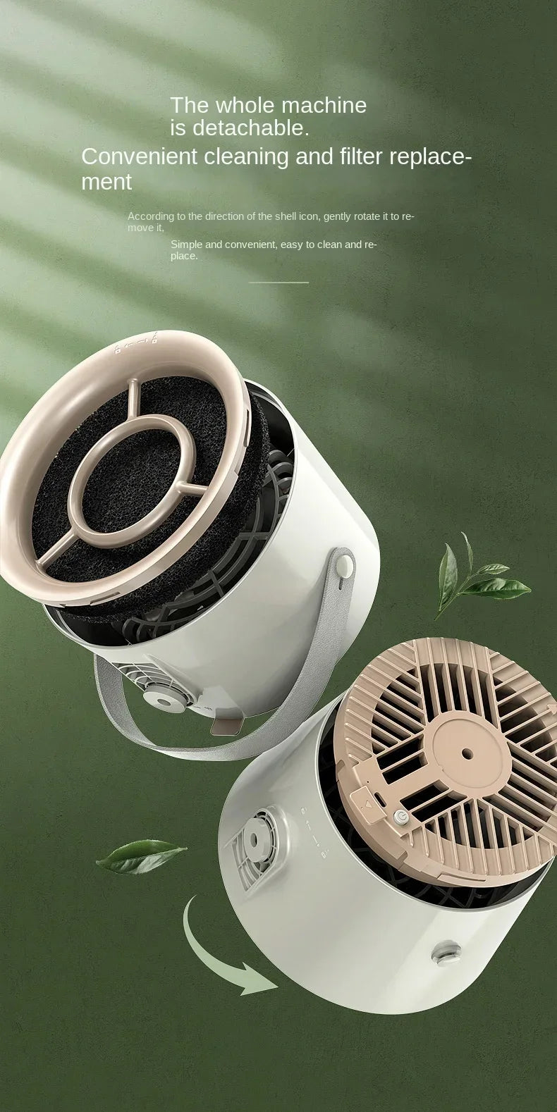 2025 New Portable Exhaust Fan Small Kitchen Hood Extractor Barbecue USB Supply Desktop Range Hoods Mini Suction Cooker Hood