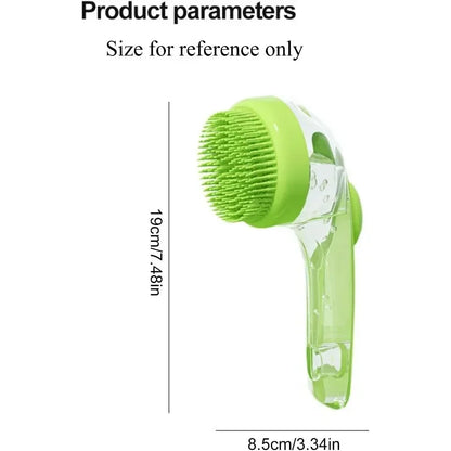 For Pet Bath Brush for Small Dogs & Cats: Specialized Dog Washing Tool, Massage Scrub Brush - Pet Bathing Essential