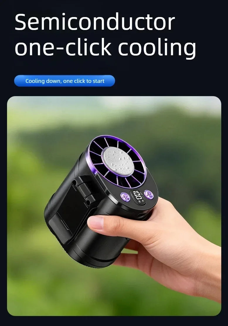 USB Waist Hanging Fan Neck Cooling Fan 2026 New Rechargeable Outdoor Camping High Temperature Workplace Portable Small