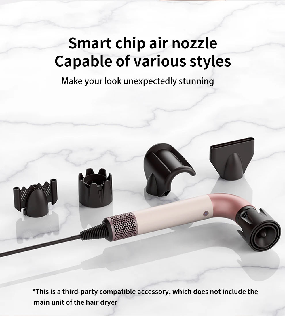 Suitable for Dyson Hair Dryer Drying Cover Hd17 Anti-Flyaway Diffuser Nozzle Dyson Styling Hair Dryer Hd18 Accessories