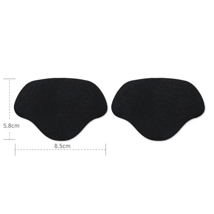 6pcs Shoe Repair Stickers Fabric Heel Protector Anti-Wear Repair Holes Self-adhesive Patches Insoles Pad Foot Care Insert