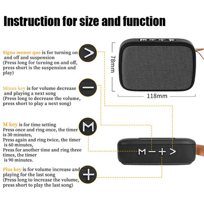 Wireless Bluetooth Speaker Portable ABS Environmentally Friendly Plastic Computer Bluetooth Mini Stereo Loudspeaker For Outdoor