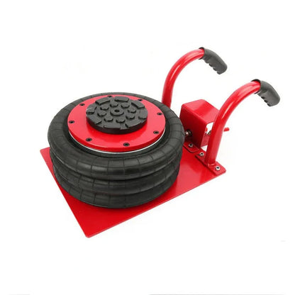 3 Tons Pneumatic Car Jack Triple-bag Air Jack Hand-end Type Car Lifting Equipment Garage Repair Shop Car Jack 15CM-40CM