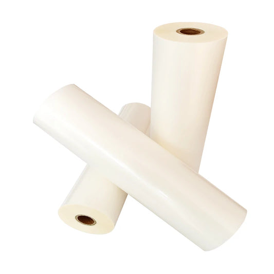 Glossy Matte Satin Clear 16Mic 18Mic 310mmx200M 1" Core Hot Laminating Films Bopp for Hot Roll Laminator