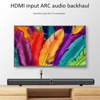 TV Echo Wall Bluetooth Speaker Separate Integrated 6 Horn Desktop Subwoofer 3.5 MM Audio Interface Stereo Sound Home Speakers