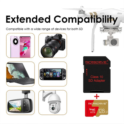 Memory Card 128gb 256gb Class 10 Micro tf SD Card 32gb 16gb 8GB 4GB Flash Cards  mini sd TF card mini sd card with card reader