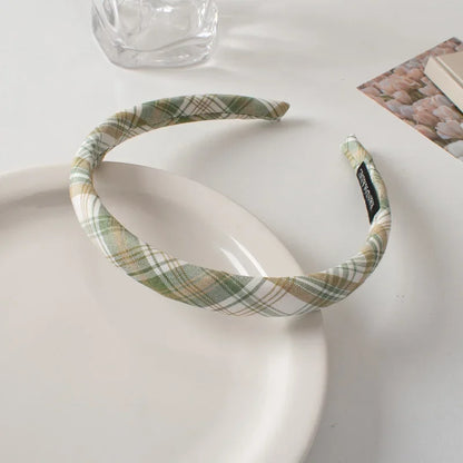 Thin Sponge Hairband 2024 Spring Summer Women's Girls Elegant Head Band Makeup Face Wash Hair Hoop Fashion Hair Accessories
