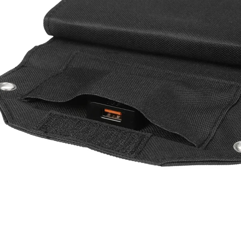 60W 80W 100W Foldable Solar Panel 5V USB Portable Folding Bag Battery Charger for Phone Outdoor Camping Waterproof Power Bank