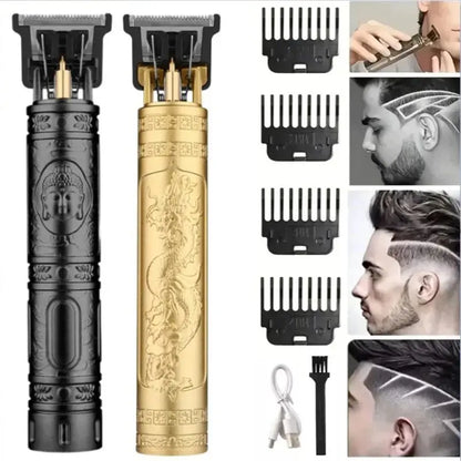 Electric Hair Clipper Vintage T9 For Mens Rechargeable Man Shaver Trimmer Machine For Men's Barber Professional Boyfriend Gift