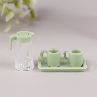 1PC Dollhouse 1/12 Scale Mini Bread Machine Miniature Kitchen Access Toaster Home Decoration Spoon Shovel Cookware Model