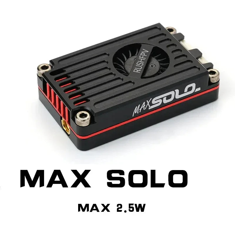 RUSH TANK MAX SOLO 5.8GHz 48CH / 37CH 2.5W High Power VTX Video Transmitter for FPV Drone