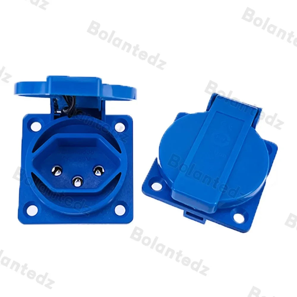 Universal Brazil Swiss AU US UK EU Outdoor Waterproof Industry Socket Germany France Connector AC Electric Power Schuko Outlet