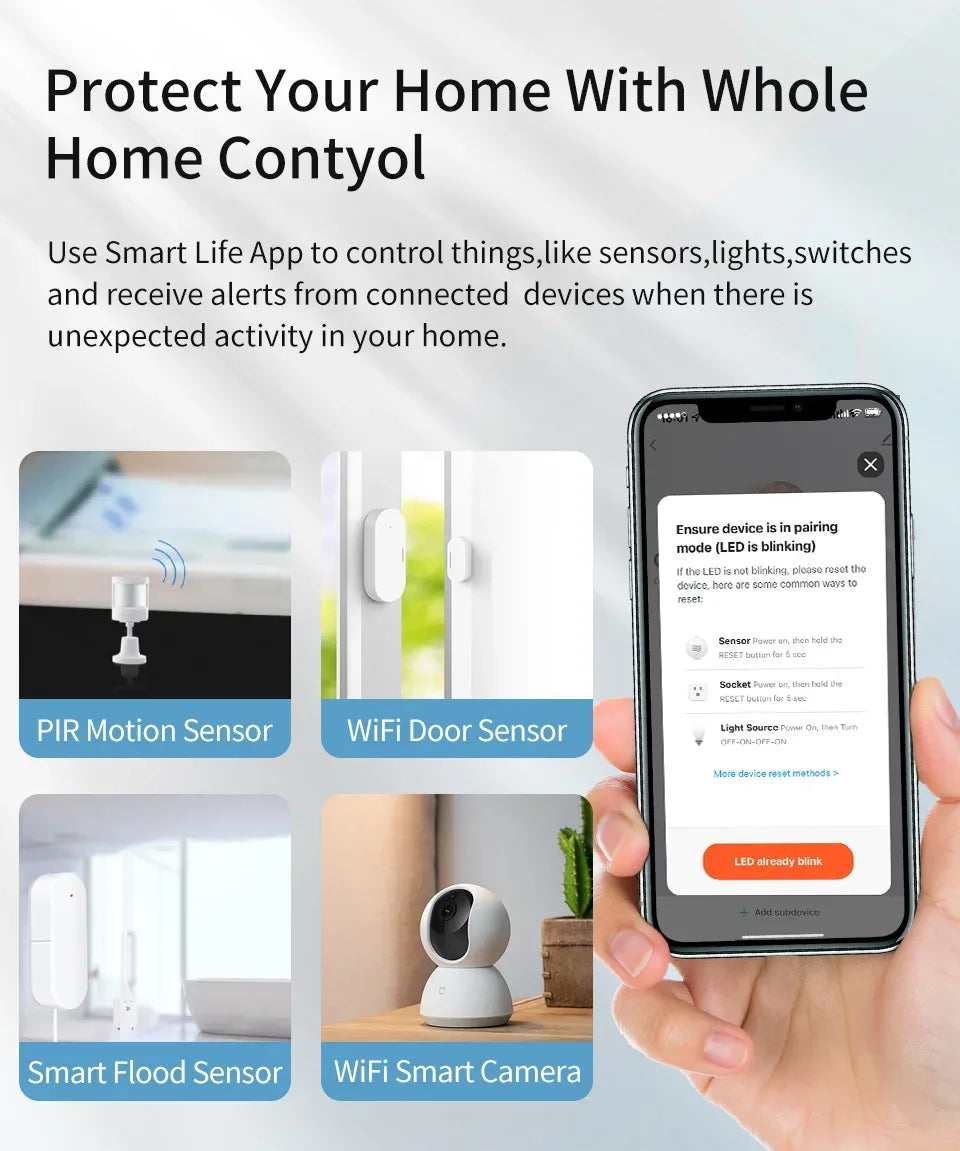 Tuya Multi-mode Gateway Hub Bluetooth Mesh Smart Home Automation ZigBee WiFi Wireless Bridge Works with Alexa Google Smart Life