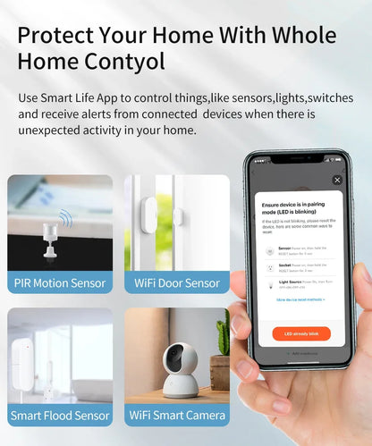 Tuya Multi-mode Gateway Hub Bluetooth Mesh Smart Home Automation ZigBee WiFi Wireless Bridge Works with Alexa Google Smart Life