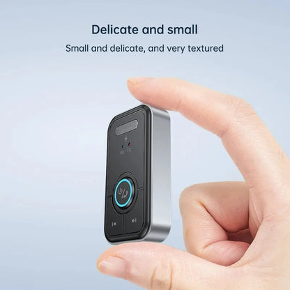 Upgraded Bluetooth 6.0 Transmitter Receiver HiFi Stereo Music Car AUX Audio Adapter 3.5MM Jack With Mic Calling For Car Kit