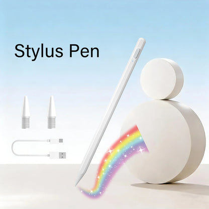 Stylus For Apple Pencil 2025 Magnetic Wireless Charging iPad 11 13 M2 M3 Pro 12.9 11 Air 4 5 Mini 6 for iPad Tilt Palm Rejection