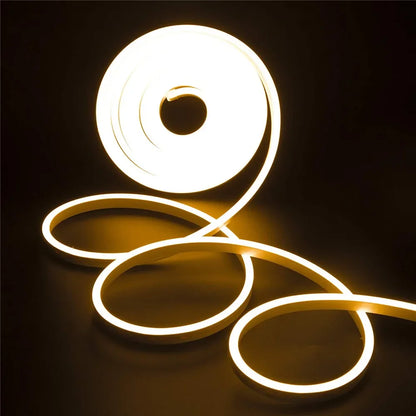 5V USB Neon Lamp Dimmable Waterproof Flexible Tape Touch Sensor LED Neon Sign Light Strip Bedroom Backlight DIY Decor