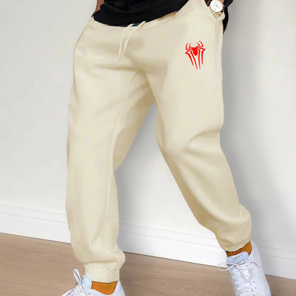 Men's Casual Pants Fashion Drawstring Casual Pants Joggers Workout Running Gym Fitness Sports Trousers Streetwear Clothing