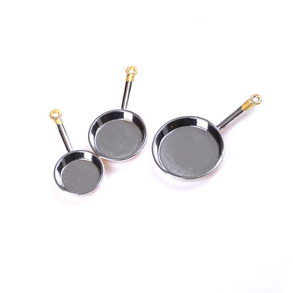 1PC Dollhouse 1/12 Scale Mini Bread Machine Miniature Kitchen Access Toaster Home Decoration Spoon Shovel Cookware Model