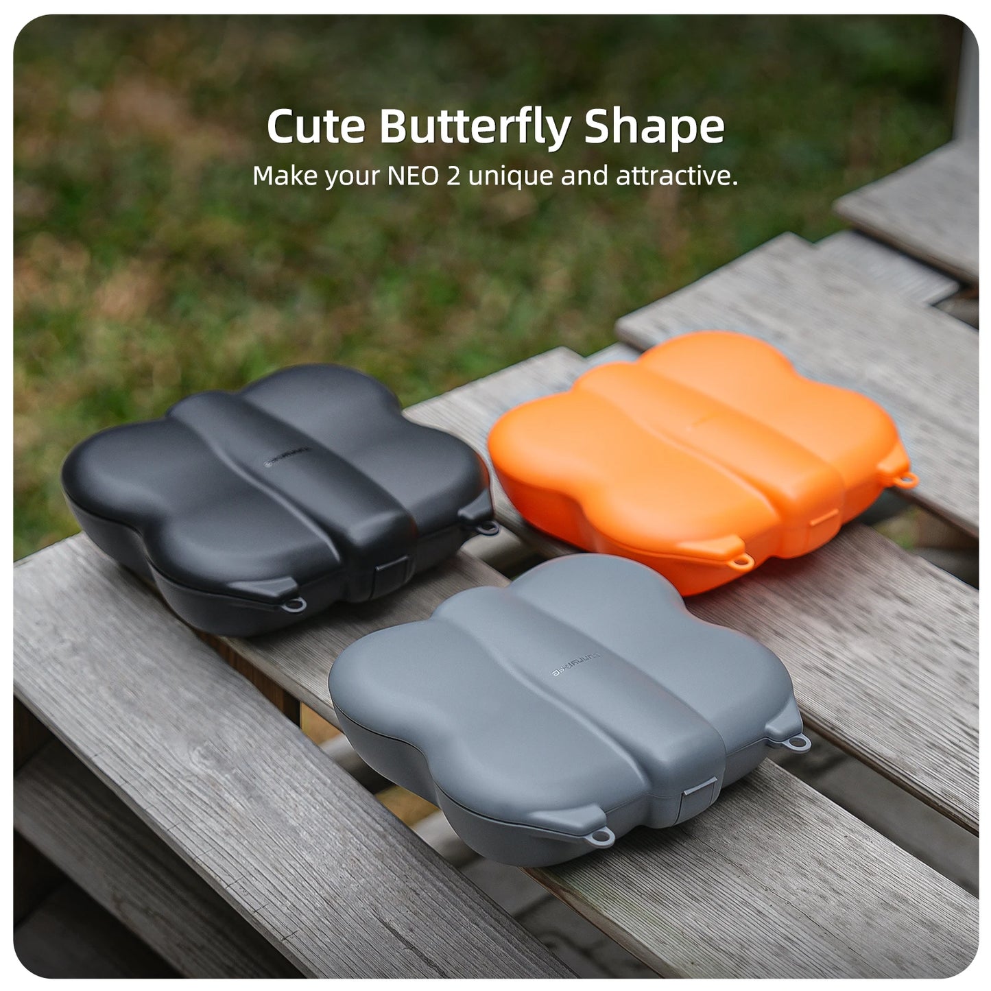 Upgraded Butterfly Body Box Case for DJI NEO 2 Protection Carrying Case Can Hold Batteries Box for DJI Neo 2 Bag Accessories