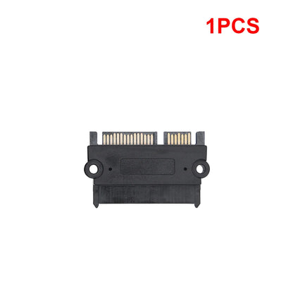 1-20PCS SATA Male To Female Power Data Converter 22Pin 7+15 Male To Female SATA To SATA Converter SATA To SATA Adapter