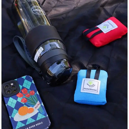 Picnic Blanket Pocket Beach Mat Waterproof Mat Pocket Beach Mat Camping Picnic Mat Sand Portable Ultra Light Beach Mat