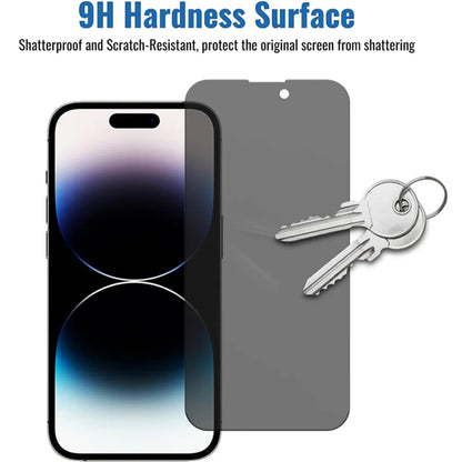 1~3PCS Anti Spy Tempered Glass For iPhone 17 17e 16e 16 15 Pro Max Privacy Screen Protector iPhone 15 14 Plus 13 12 11 Pro Max Antiespia Pelicula de Cristal Templado iPhone 17 Pro Max anti-peeping Protective Film