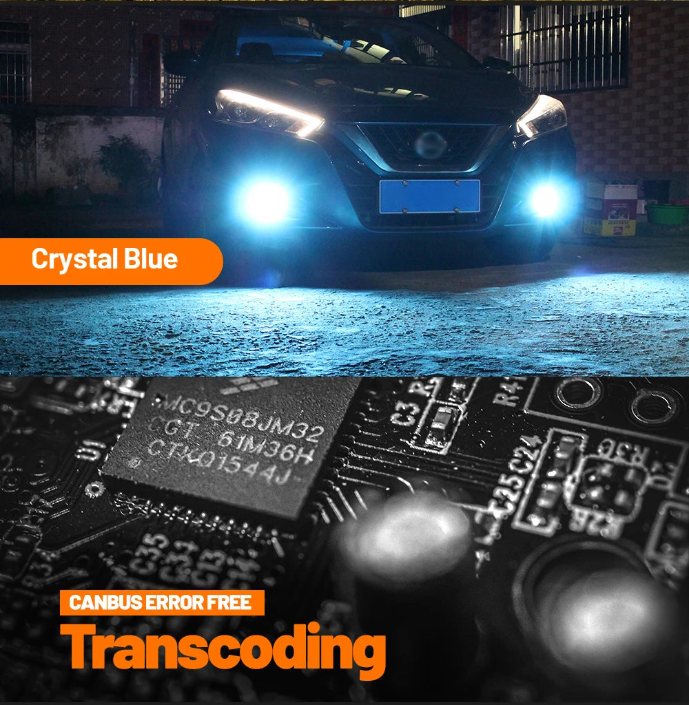 2pcs PSX24W 2504 For Subaru XV 2012 2013 2014 LED Fog Light Canbus Accessories