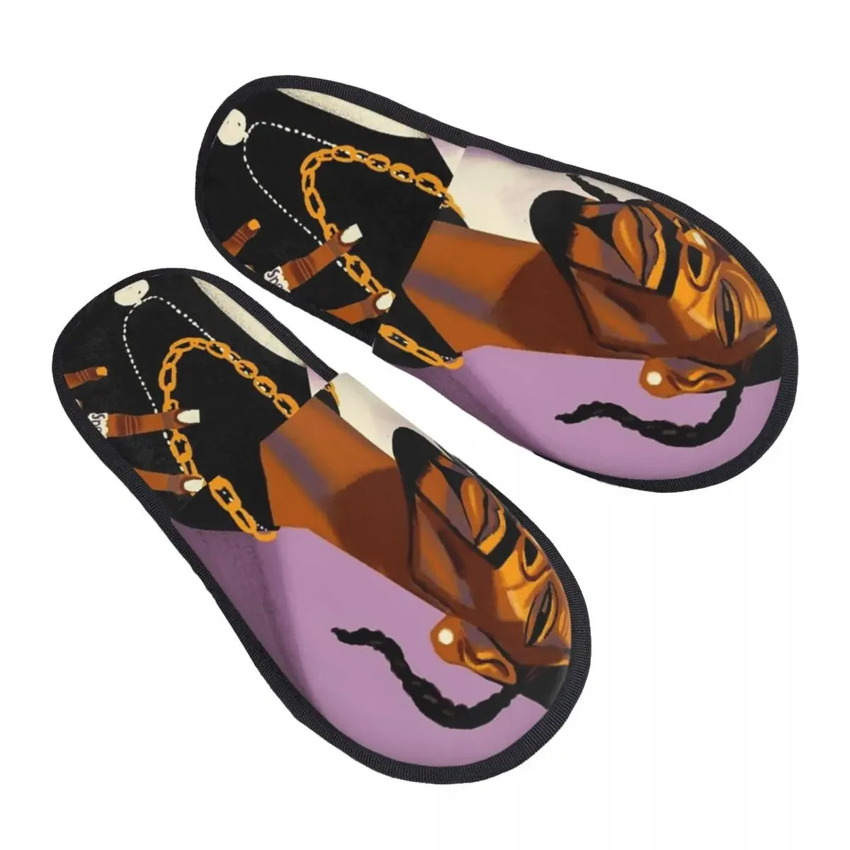 Snoop Dogg Goes Jesus Guest Slippers for Bedroom Women Custom Print House Slipper