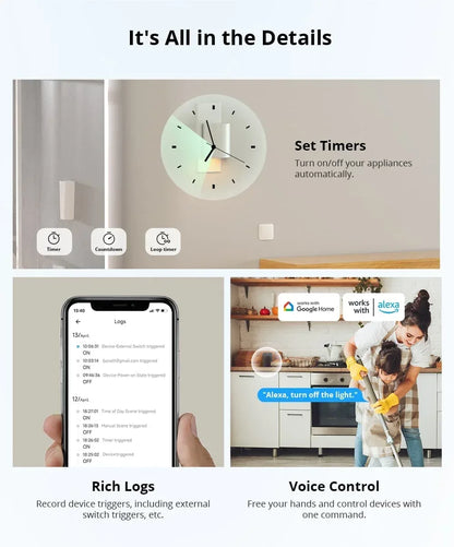 SONOFF MINI R4 Matter MINIR4M Matter Relay Sonoff Mini R4 Extreme Wifi Smart Switch Matter with Alexa Google Home Homekit