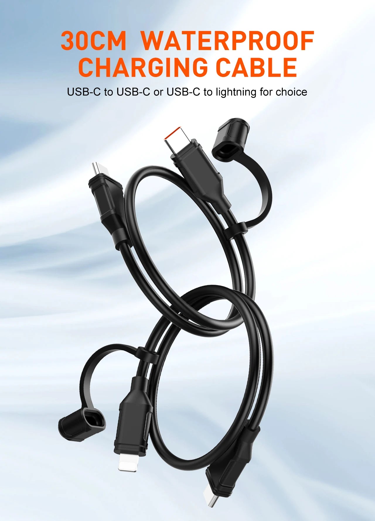 LDNIO Motorcycle USB C Fast Charger PD+QC3.0 60W Waterproof Socket Type C Cell Phone 12V/24V Vehicle-Mounted Charger Adapter
