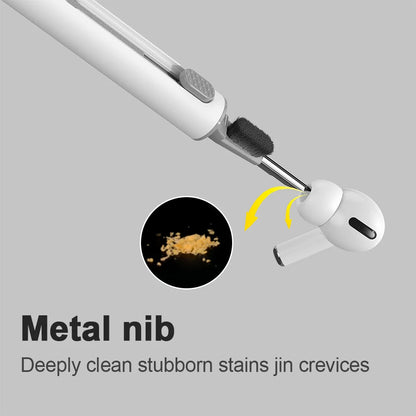3 In 1 Bluetooth Earphones Cleaning Tool Earbuds Case Cleaner Kit Cleaning Brush Pen For Airpods Pro 3 2 1 Headphones Clean Set
