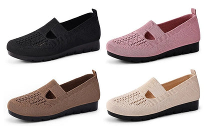 Women's Summer Shoes Breathable Flat with A Casual Women's Sneakers Comfortable Soft Sole Large Size 36-43 Cheap Shoes Clearance