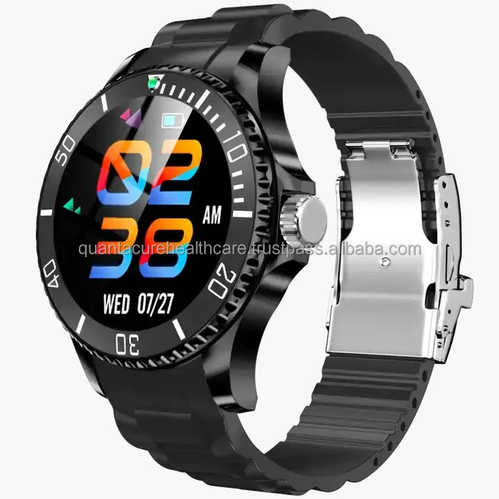 Best Quality 3ATM Waterproof Smart Watch Sleep Tracker QC F17 TK19 TFT Crystal Transparent Silica Gel Material Call Reminder