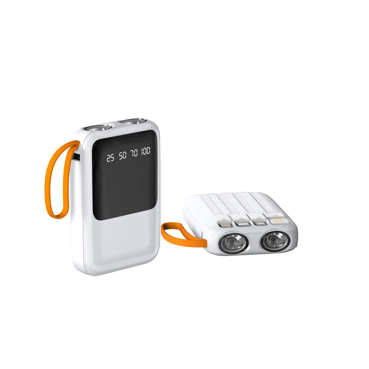 3*18650 Power Bank Fast Charging Powerbank Portable Battery Charger PowerBank For iPhone Xiaomi 4IN1 Mini Battery Storage Boxes