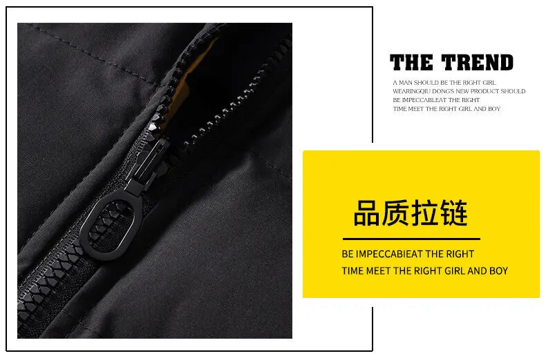 Men Autumn Winter Cotton Jacket Warm Comfortable Padded Thickened Down Jacket 2024 New Double-Sided Clothes Removable Cap M-5XL