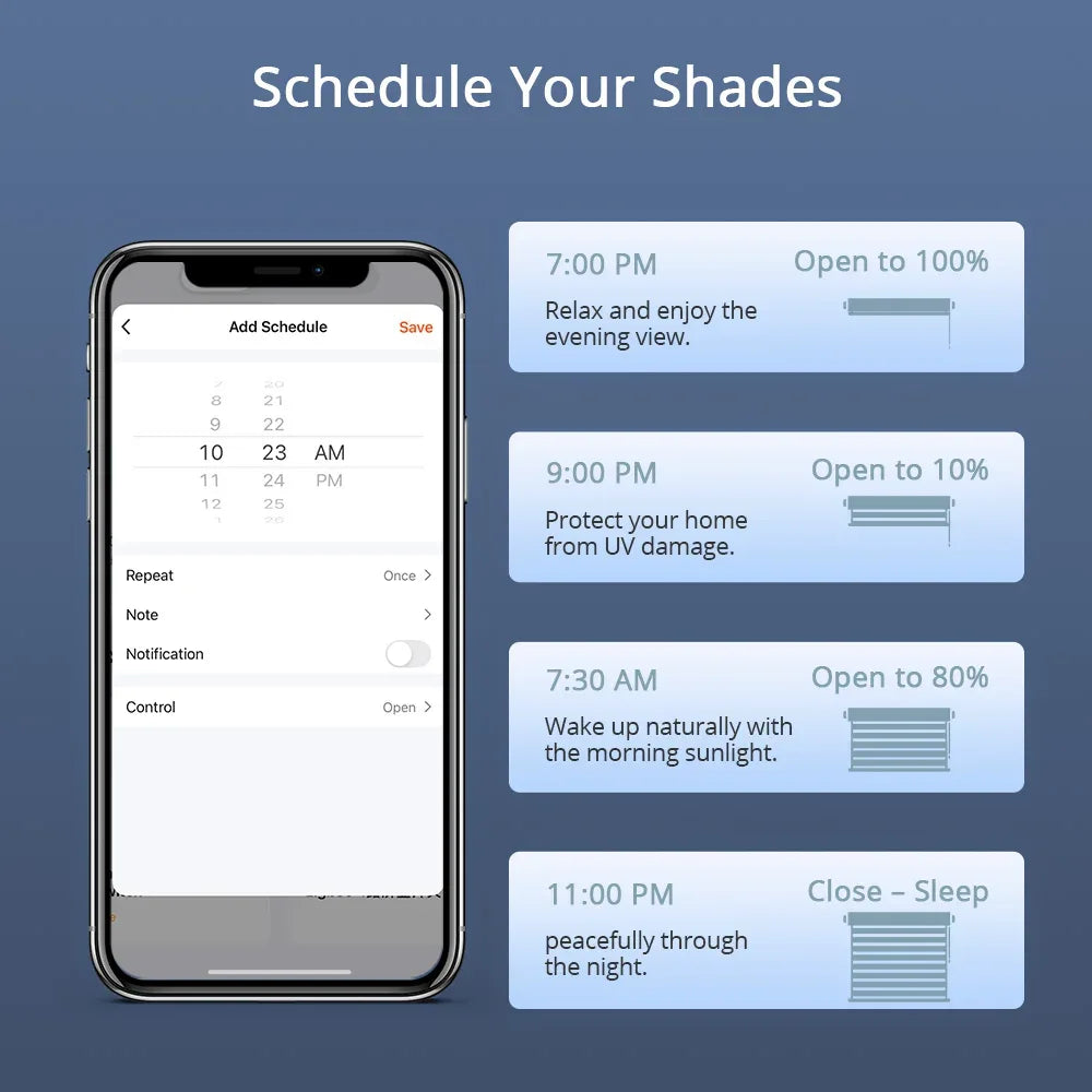 Zemismart Zigbee Smart Roller Shade Driver Built in Battery with Knob Control Speed Work with Tuya App Alexa Google Home Voice