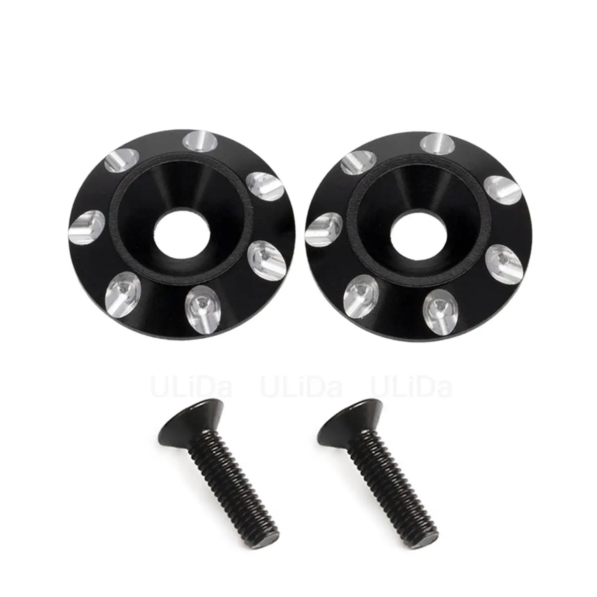 New Aluminum Tail Wing Gasket M3 Countersunk Screws Washers for 1/8 1/10 Scale Off Road Buggy Monster Truck Crawler RC Dift Cars