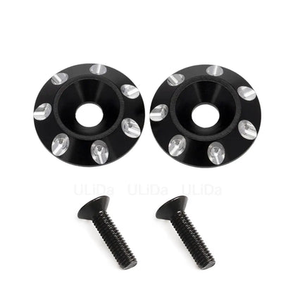 New Aluminum Tail Wing Gasket M3 Countersunk Screws Washers for 1/8 1/10 Scale Off Road Buggy Monster Truck Crawler RC Dift Cars
