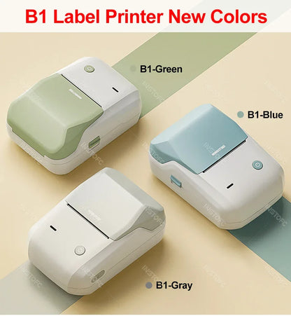 Niimbot B21 B1 Mini Portable Thermal Label Printer Office Supplies Adhesive Sticker Printers Maker Without Ink For Phone