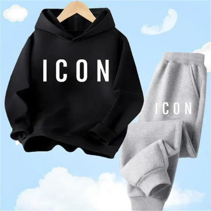 Spring Autumn New Fashion Kids Tracksuits 3-12 Years Boys and Girls Casual Sports Hoodie Tops+Pants 2PC Sets Children's Clothing