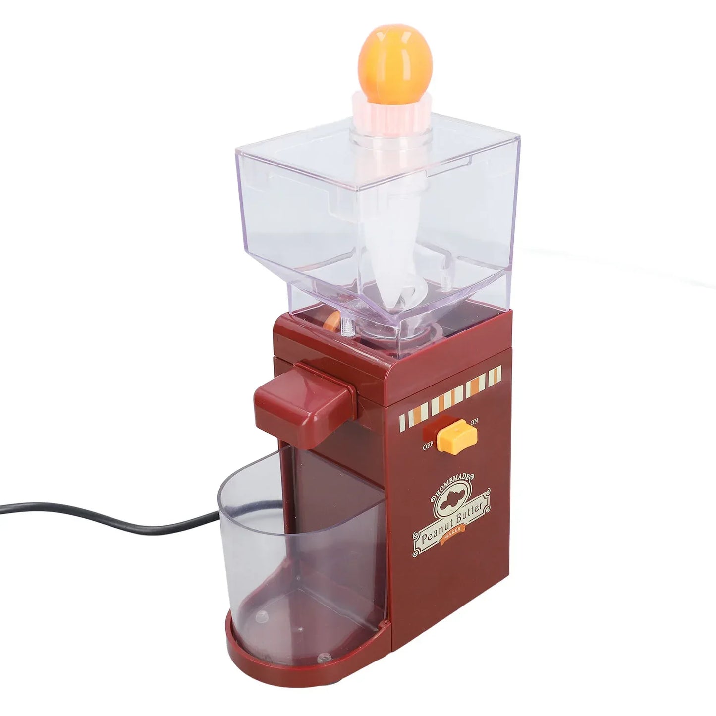 Peanut Butter Maker Home Electric Grain Grinder Anti Slip Sesame Sauce Mill Nut Butter Machine for Groundnut Almonds Cashews Haz