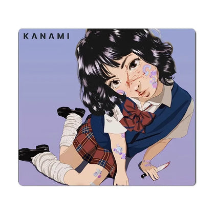 Skypad SORA YUME Glass Gaming Mouse Pad 260x210mm Smooth Frosted Surface Customize Mat FPS Office Esports Game Glass Mouse Pads