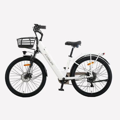 Cysum X-City Adult E-Bike 250W E-Bike for Men 48V 10.4ah Battery 26-Inch Tyre City E-Bike