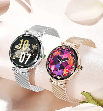 LIGE Fashion Ladies Smart Watch NX7 Pro AMOLED Screen Health Monitoring BT Call Female Women Sport Fitness Tracker Smartwatch