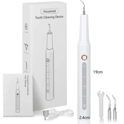 2026 Ultrasonic Tooth Cleaner Dental Scaler Calculus Remover Plaque Tartar Eliminator Dental Stone Removal Teeth Cleaning Tools