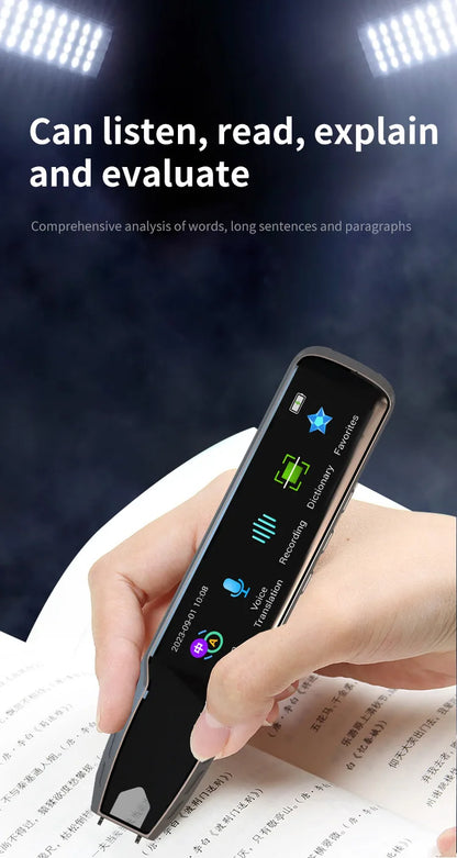 Handheld Multilingual Translation Pen With Touchscreen Offline Scan For Translation Pen Multi-language / ScanningDictionary Pen