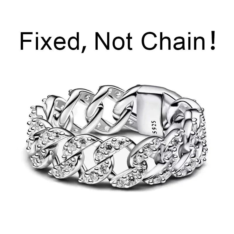 Vintage Moissanite Rings 925 Sterling Silver 6 Claws Cubic Zirconia Heart Crown Rings for Women Anniversary Fine Jewelry Gifts