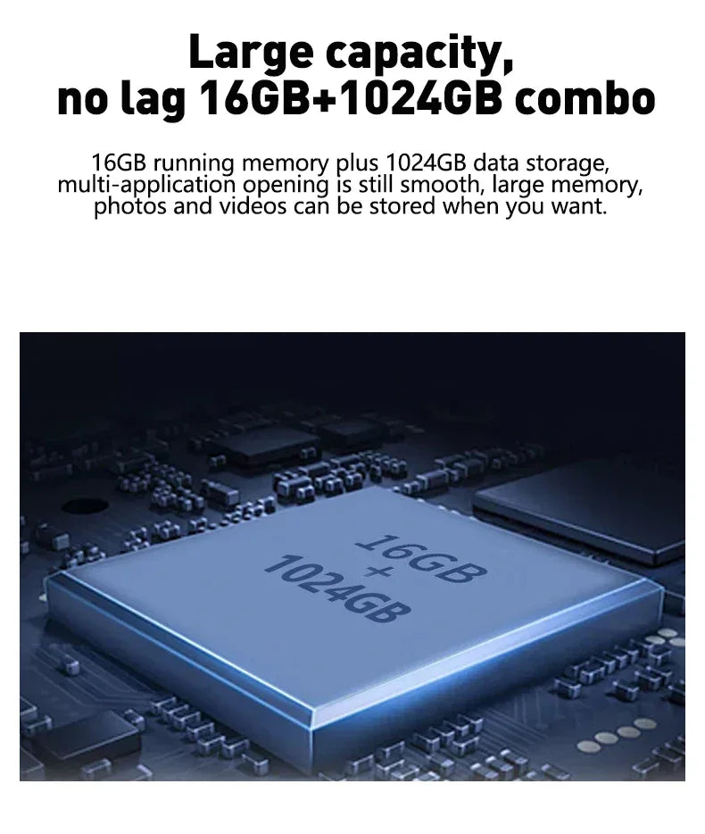 2026 NEW 10.1inch Latest Global Tablet Pad 16GB+1024GB Android 13  Soft Light Screen Ultra WiFi GPS WPS 5G PC