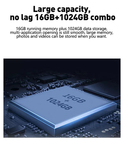 2026 NEW 10.1inch Latest Global Tablet Pad 16GB+1024GB Android 13  Soft Light Screen Ultra WiFi GPS WPS 5G PC